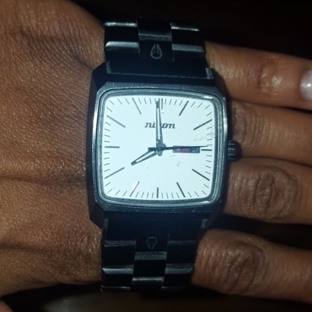 Nixon square watch for parts only